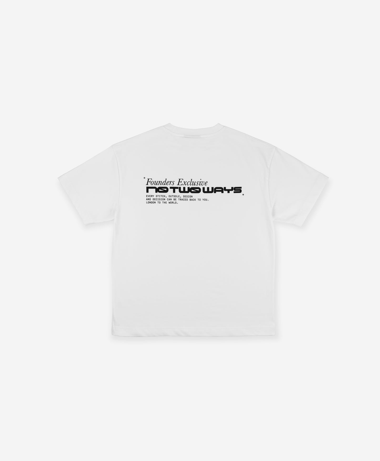 FOUNDERS' TEE - WHITE