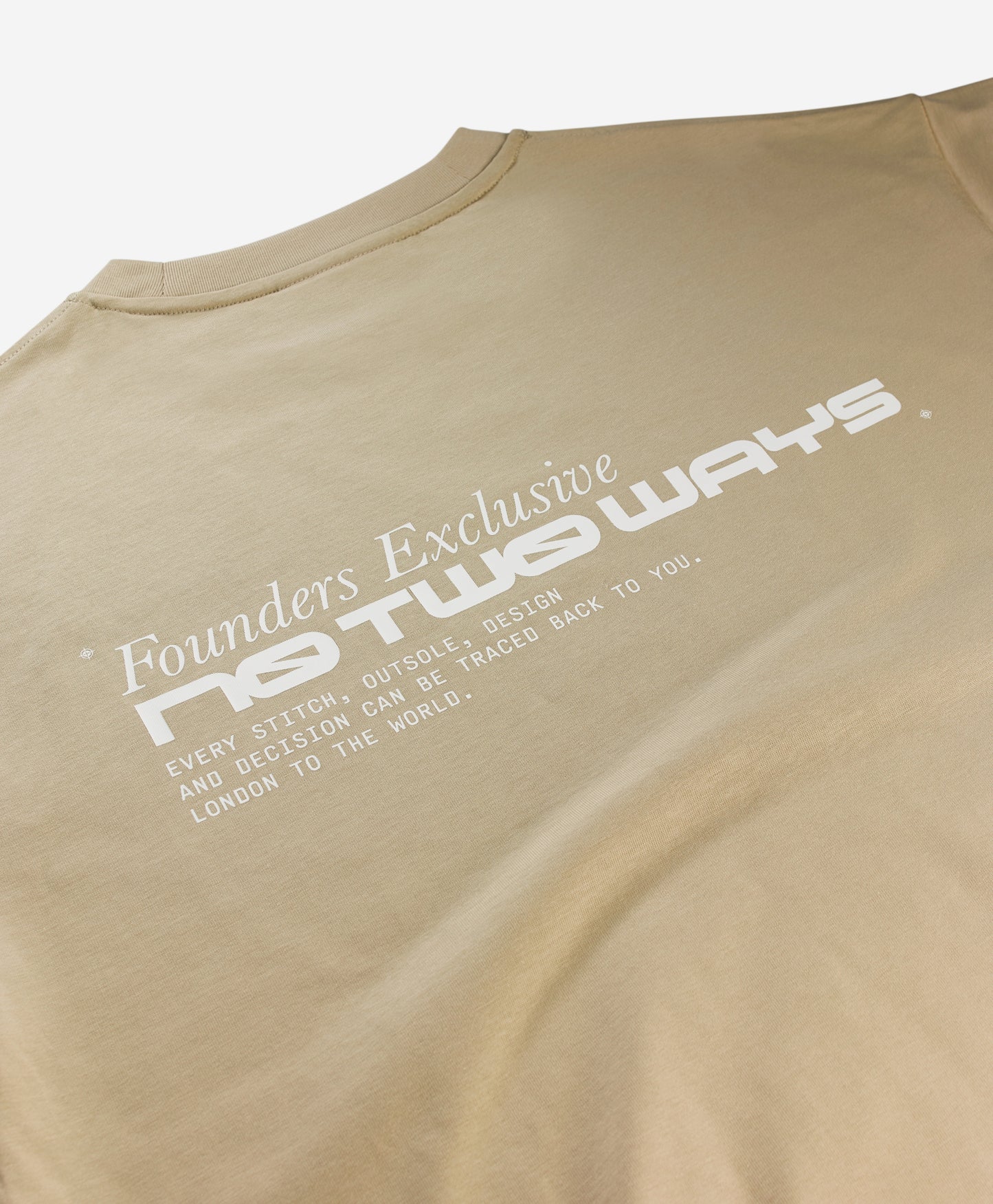 FOUNDERS' TEE - BEIGE