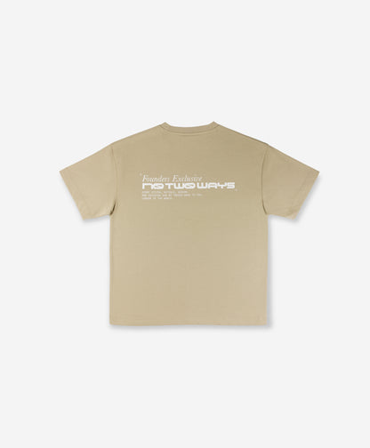 FOUNDERS' TEE - BEIGE