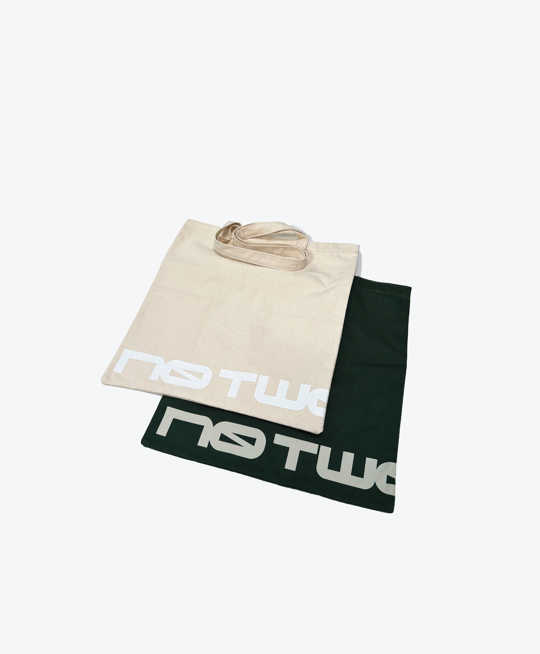 TOTE BAG (GREEN / OFF-WHITE)