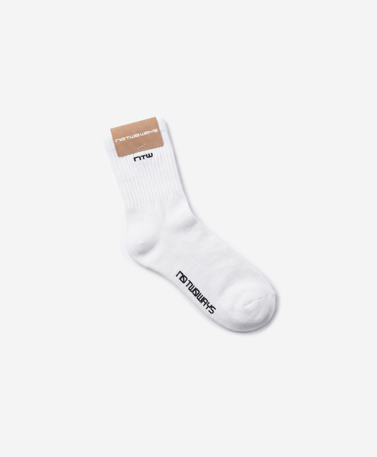 Ntw NTW SOCKS - WHITE – notwoways
