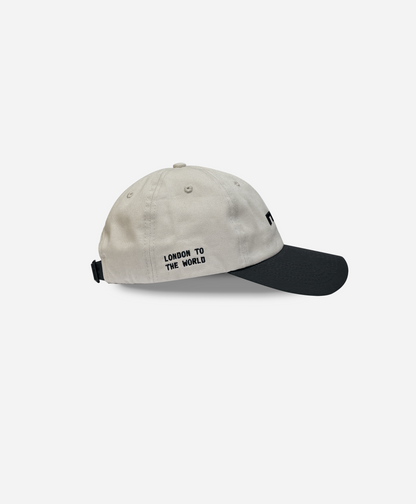 SOFT CAP - BEIGE/NAVY