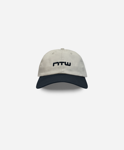 SOFT CAP - BEIGE/NAVY